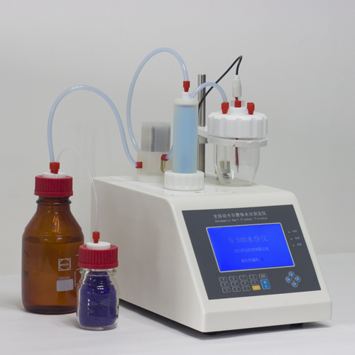 利用S-300卡爾費(fèi)修水分測定儀直接測定表面活性劑(洗手液)中微量水分 利用S-300卡爾費(fèi)修水分測定儀直接測定表面活性劑(洗手液)中微量水分